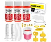Kit de purge de frein de vélo vélo ensemble outils de purge minérale Kit de purge de frein de vélo vélo ensemble outils de purge minérale