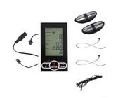 Moniteur Vélo D'Appartement – Compteur De Vitesse, Calories, Kilométrage, Fréquence Cardiaque – Compatible Elliptique