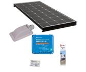 Kit Panneau Solaire Solartronics 130W - Monocristallin, Régulateur, Câbles, 12V