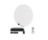 KIT SATELLITE FTA-DEMODULATEUR +parabole 85CM +lnb+satfinder KIT SATELLITE FTA-DEMODULATEUR +parabole 85CM +lnb+satfinder