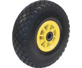Roue De Diable Increvable Moyeu 25 Mm - Diamètre 260mm X 74mm, Charge 100kg