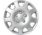 Simoni Racing Lot De 4 Enjoliveurs 15 Pouces Orden Gris Argenté - Universels Voiture