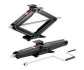 Cric Losange CARPOINT - Capacité 1500 Kg, Hauteur 104-385 Mm - Avec Cliquet - 9