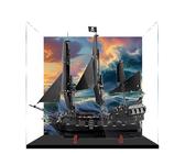 ToysWeltX Black Pearl Medieval Wooden Building Kit - Pirate Ship Series (Kit Version