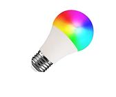 Pack De 2 Ampoules LED WiFi E27 7W Multicolores RGB - Pilotables Par App Et Voice - 600 Lumens