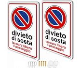 Sticker Divieto di sosta 17 x 17 cm | Leroy Merlin