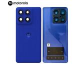 Custodia In Pelle Metallica CODE Per Motorola Moto Edge 60 Pro (6.7) - Nero, Resistente E Con Ricarica Wireless - 3