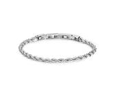 Brosway Bracciale Donna, Bracciale Rigido in Acciaio e Cristalli con Simbolo Cuore | Collezione Chakra - BHKB169