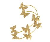 Goccia Orecchini a clip per donne ragazze, strass Cristallo Fiore a