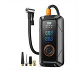 Compressore D'Aria Portatile Wireless: Pompa Pneumatici 150 PSI Con Batteria 7800 MAh, Display LED E Spegnimento Automatico