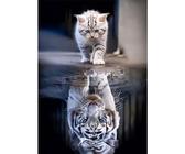 Kit Diamond Painting 5D - Quadro 30x40 Cm Con Diamantini, Per Decorazione Casa E Regali - Foto 9