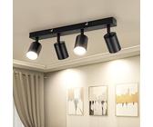 wowatt Lapada Faretti da soffitto Orientabili, Faretti 3 Luce Rotonda