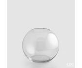 Glasseam Vaso Fiori Vetro Trasparente, Set di 6 Vasi Decorativi Alto 24.5 cm Stretto