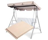 Copricuscino Per Altalena Da Giardino - Impermeabile E AntiUV Per 3 Posti - Foto 6