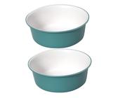Mobil Plastic Bacinella Ovale Per Alimenti, Diametro 50 Cm, 15 Litri, In Polietilene PE, Colore Bianco Neutro, Con Manici