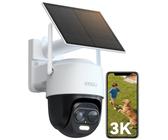Telecamera WiFi Esterna Imou 2K A Batteria Con Pannello Solare – Senza Fili, Rilevamento PIR E Umano, Visione Notturna A Colori, Audio Bidirezionale, IP65
