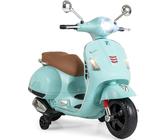 Moto Elettrica Per Bambini Honda Verde, 6V, 30W, Da 18 Mesi A 25kg – Veicolo Giocattolo Con Clacson E Luci