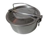 Pietanziera Frabosco In Acciaio Inox Made In Italy - Portapranzo Con Secondo Piatto Da 12 Cm