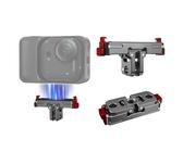 Adattatore base magnetico a sgancio rapido in lega di alluminio per Insta360 Go Ultra Expansion Mount 1/4 staffa a ve accessori per fotocamera  44