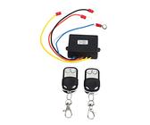Kit Telecomando Wireless Per Verricello Elettrico 12V | Compatibile Warn, Ramsey, Superwinch | Raggio 15m