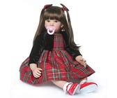 Reborn Puppon Bambola Realistica In Vinile 50 Cm - Bambola Neonata Con Corpo Morbido, Vestito, Ciuccio E Biberon - Regalo Per Collezionisti